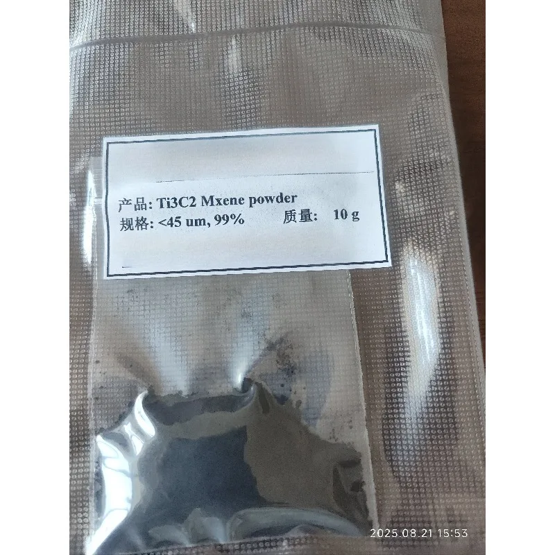 Multilayer 2D MXene Ti3C2 Layered Powder Material