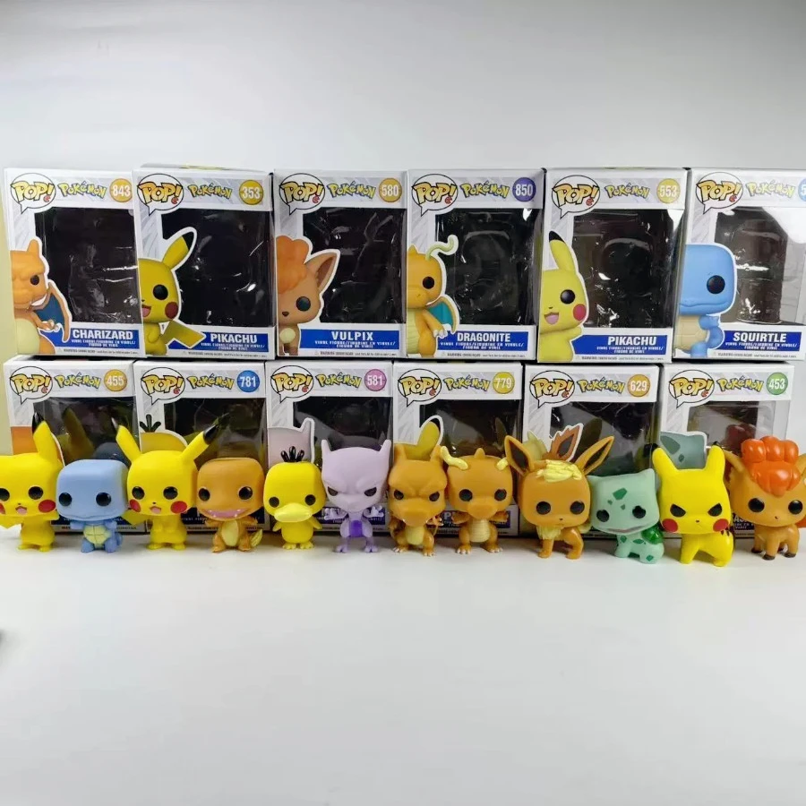 Juegos Funko Pop: Pokémon - Figuras coleccionables - Ideas de regalos - Juguetes para niños y adultos - Fans de videojuegos - Modelos para coleccionistas y exhibición
