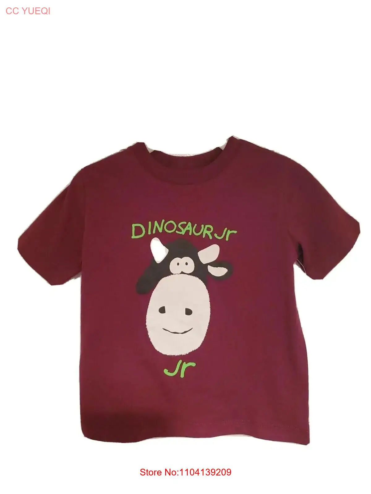 New Dinosaur Jr Cow Toddler Sz 2T T-Shirt J Mascis Alt Indie Rock Purple Cotton long sleeves