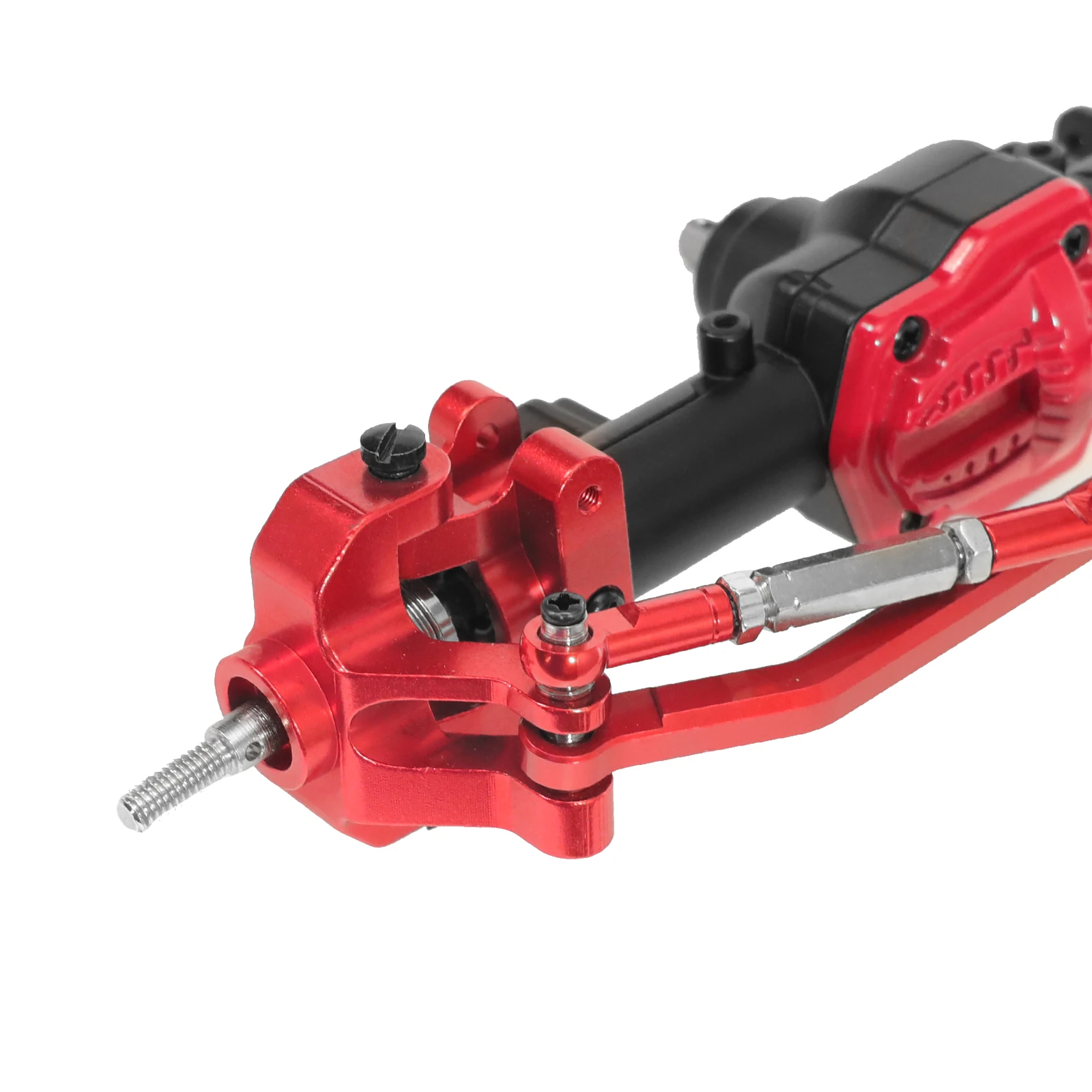 Metalowe osie przednie i tylne, proste osie, pasują do MN128, MN86, MN86s, G500, akcesoria do tuningu samochodów RC typu climbing.