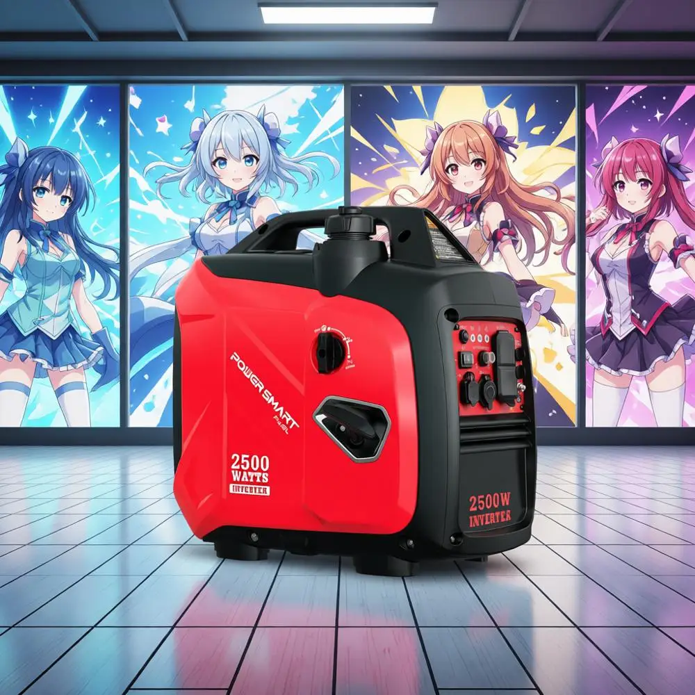 

Quiet 2500W Portable Inverter Generator for Outdoor Power Needs