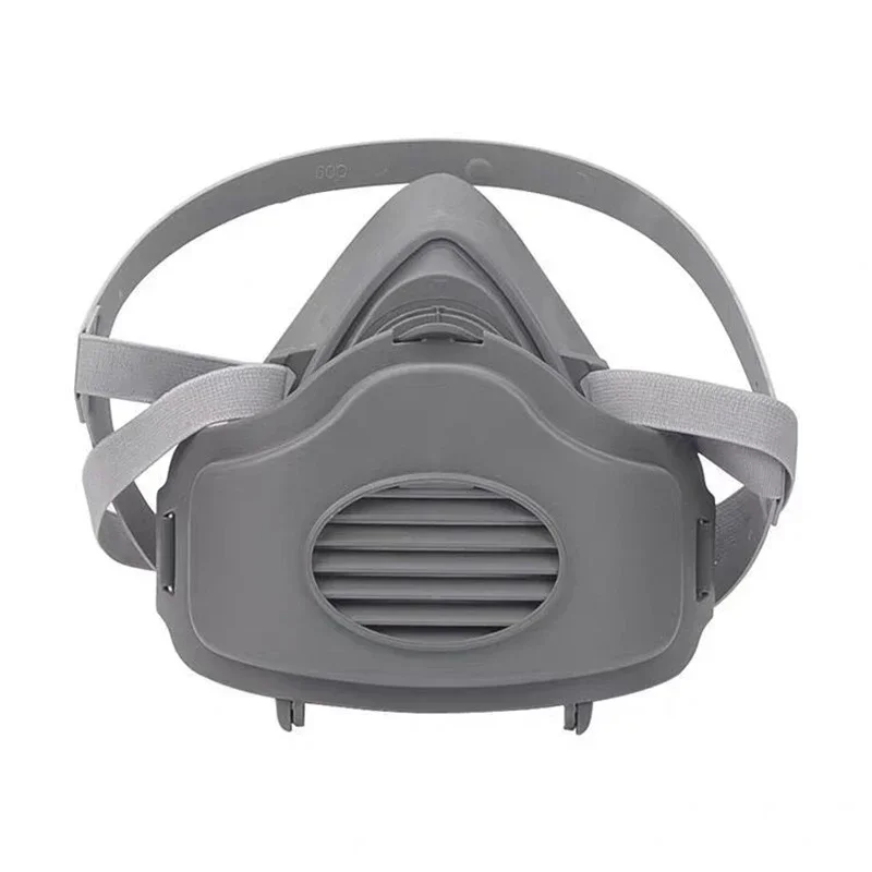 3200 Dustproof Half Mask - Respirator for Spray Paint, Carpentry & Grinding with Filter Accessory for Home Projects