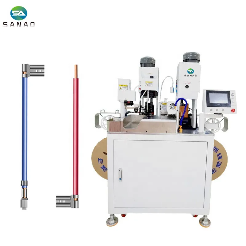 Hot SellingServo Fully Automatic Terminal Crimping Machine For Cutting Stripping Wire And Crimping Terminal