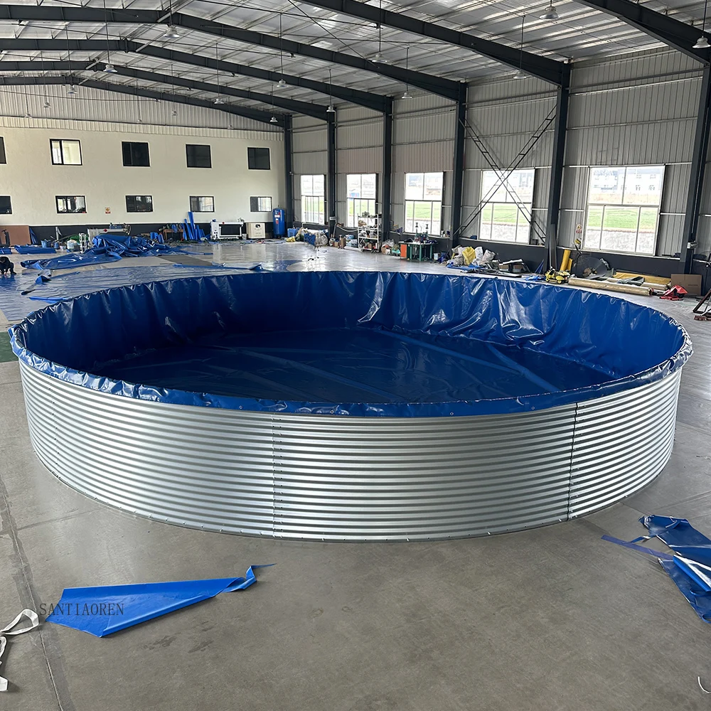

2025High Density Aquaculture Equipment Fish Farming Tank Fish Farming Pool