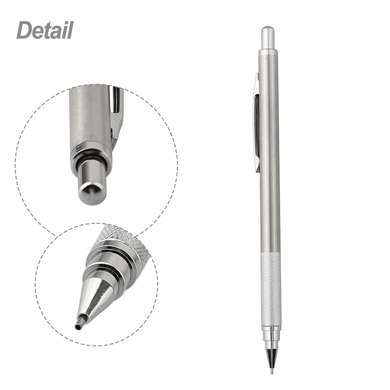 Etching Pen Engraving Pen Pen-Style Design Pocket Clip Tungsten Carbide Tip Aluminium Body Comfortable Grip DIY Projects