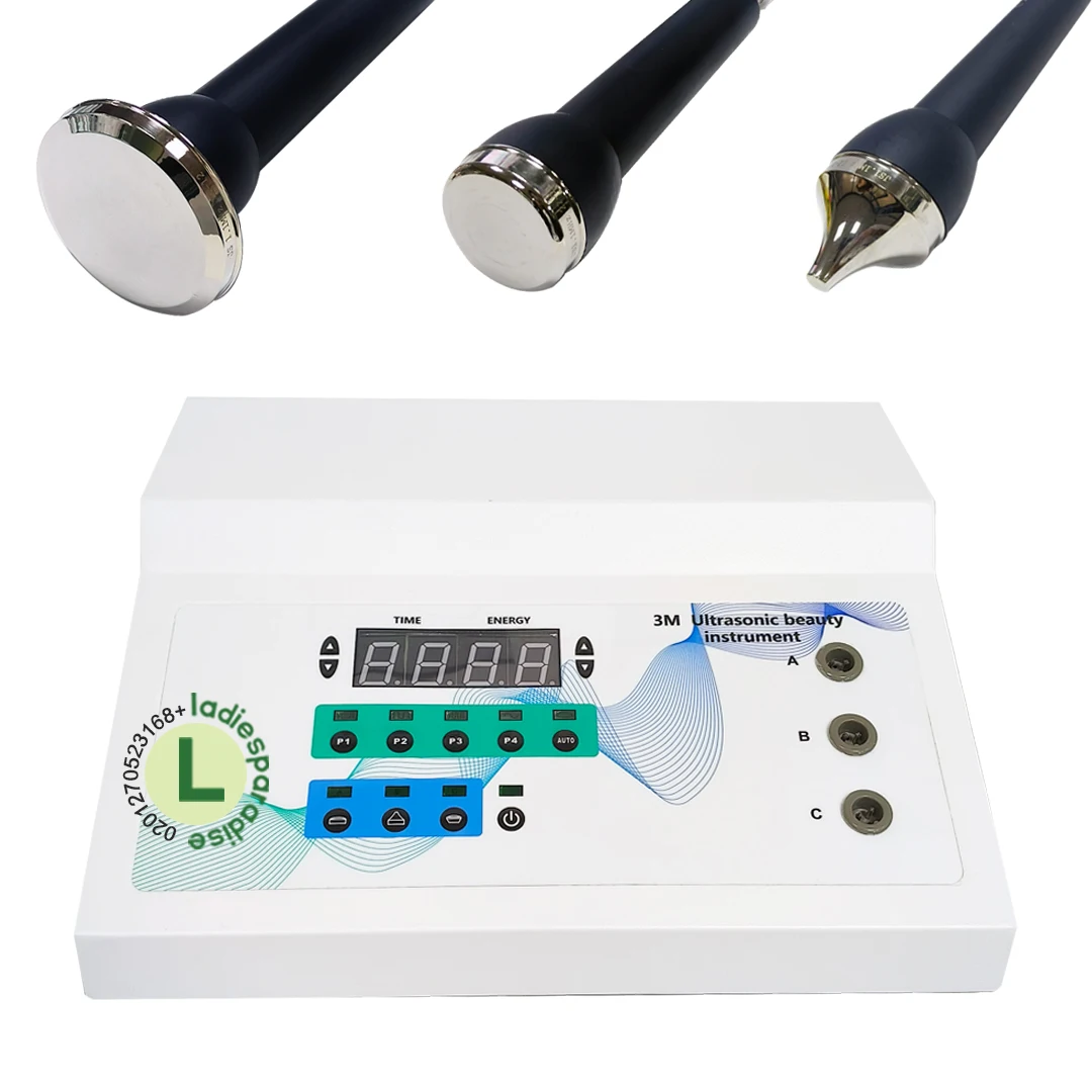 Augen-Gesichts- und Körper-Ultraschalltherapie 3 MHz Ultraschall-ästhetisches Schönheitsgerät Hautpflege Gesichts-Anti-Aging-Gesichtsmassage