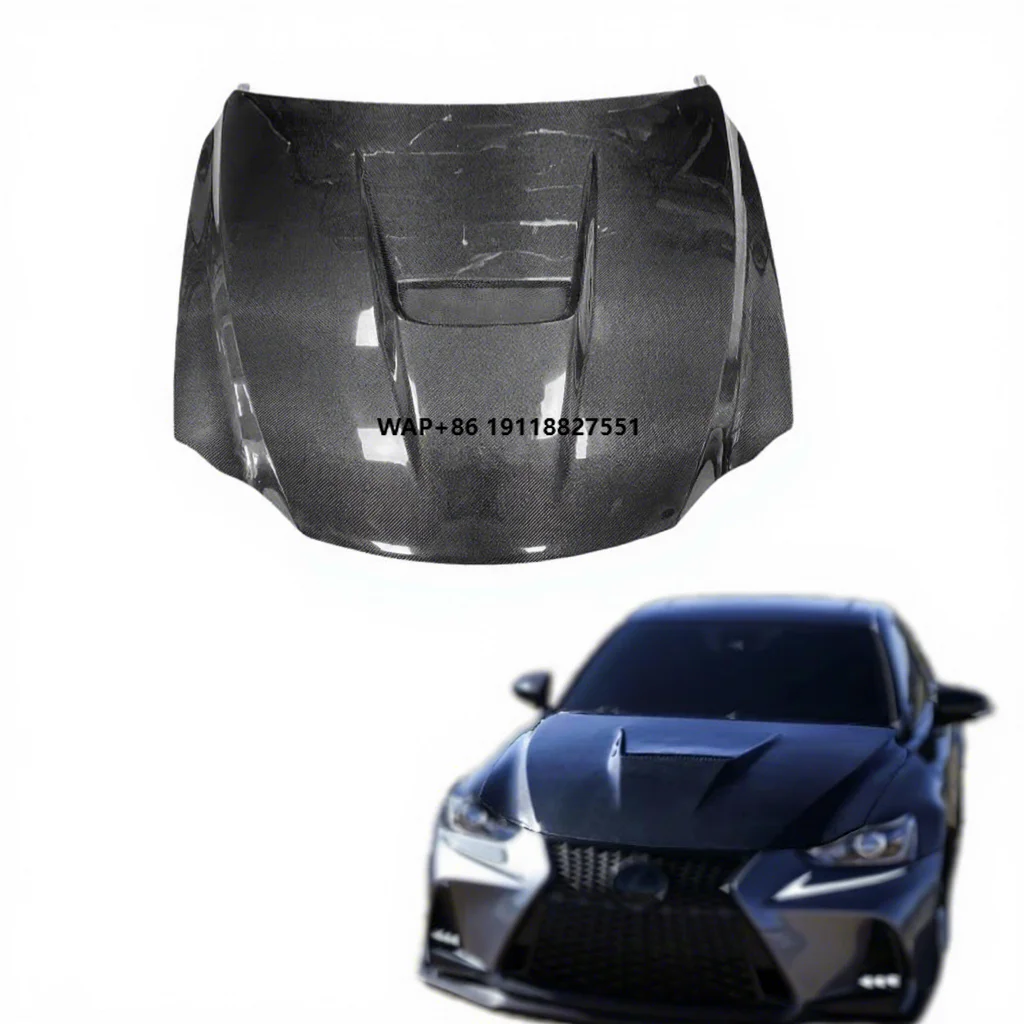 

Perfect Fit for 2013-2019 IS IS200t IS250 IS300 IS350 Upgrade High-quality Carbon Fiber Engine Hood
