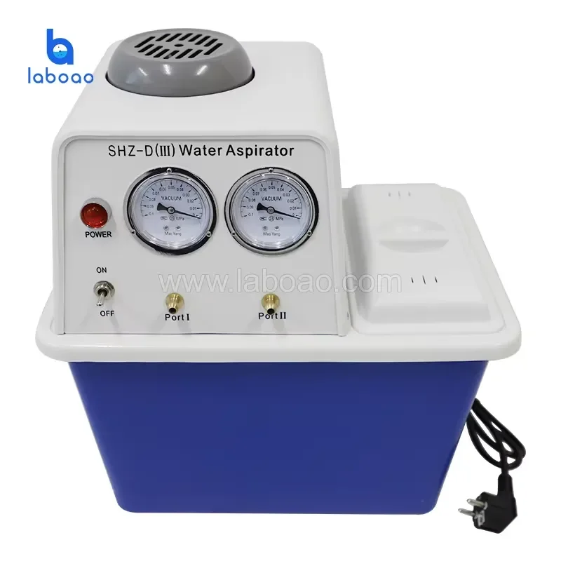 for LABOAO Benchtop Water Circulating Vacuum Pump PTFE Anti-Corrosion Lab Water Ring for Filtration Distillation