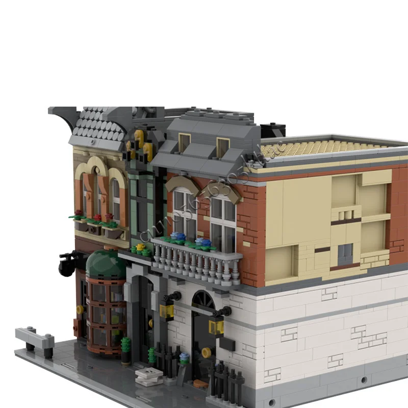 1650 PCS Construction Baker Street MOC Customize Modular Building Block Creative Design Educational DIY Birthday Toy Gift