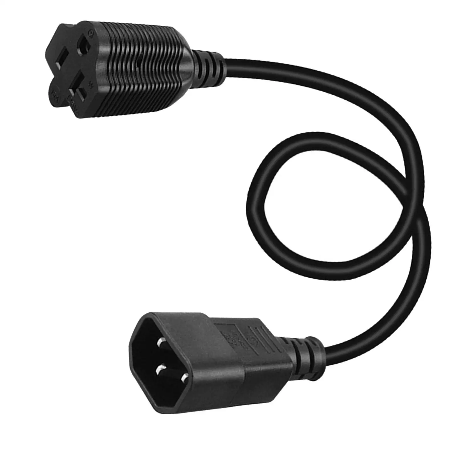 IEC320 C14 to US Standard 5-15R 5-20R Power Cord Stable Conversion