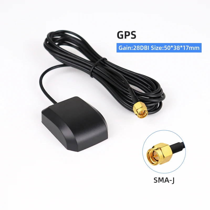 

50 шт. заводская цена GNSS магнитная четырезвездочная одночастотная GPS-антенна Beidou для автомобильной навигации 50 Ом для SMA Communica