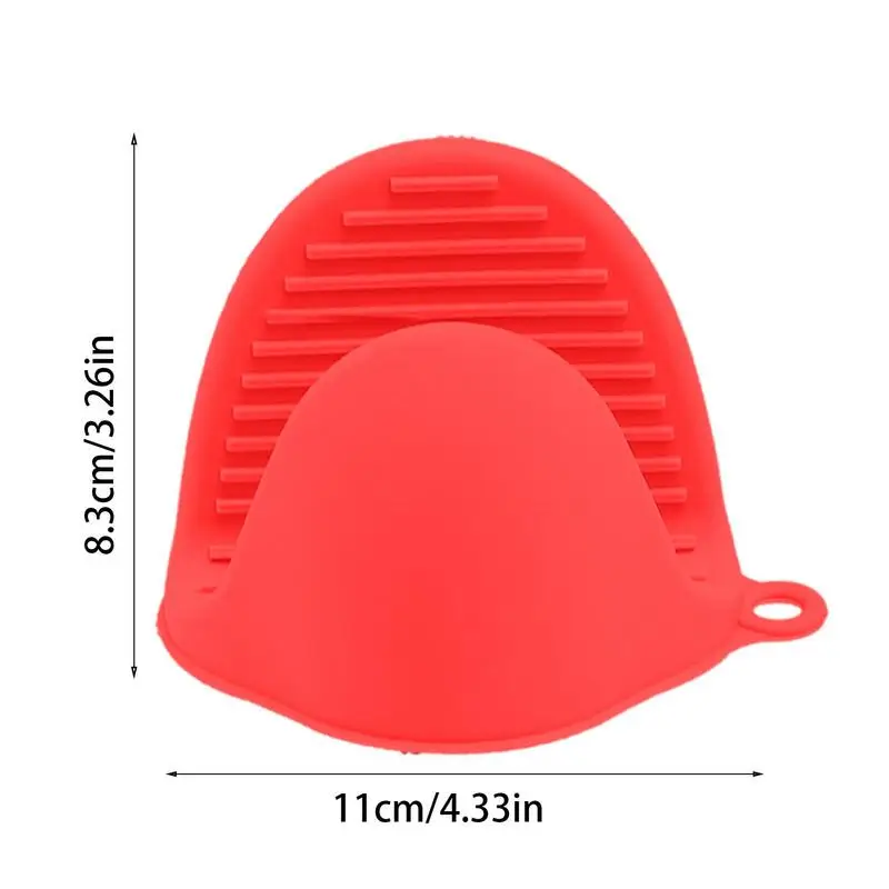 Silicone Heat Resistant Microwave Grips  Anti-Scald Pot Holder Clips For Kitchen Temperature Resistant kitchen accessories