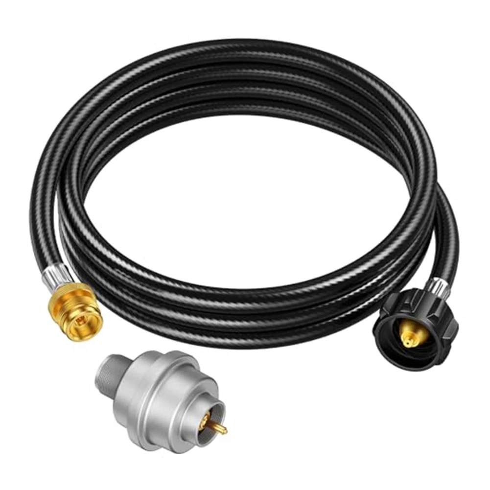 

Фильтр для пропанового топлива QCC1/Type1 из латуни F273699 с шлангом 6 футов для обогревателя Buddy, адаптер QCC1/Type1 F273699