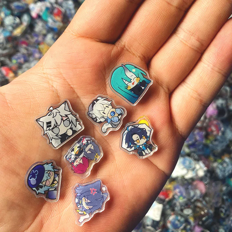 Tomorrow's Ark 2cm Acrylic Patch Handmade DIY Material Consuming Accessories Weighing Cute Cartoon Gift