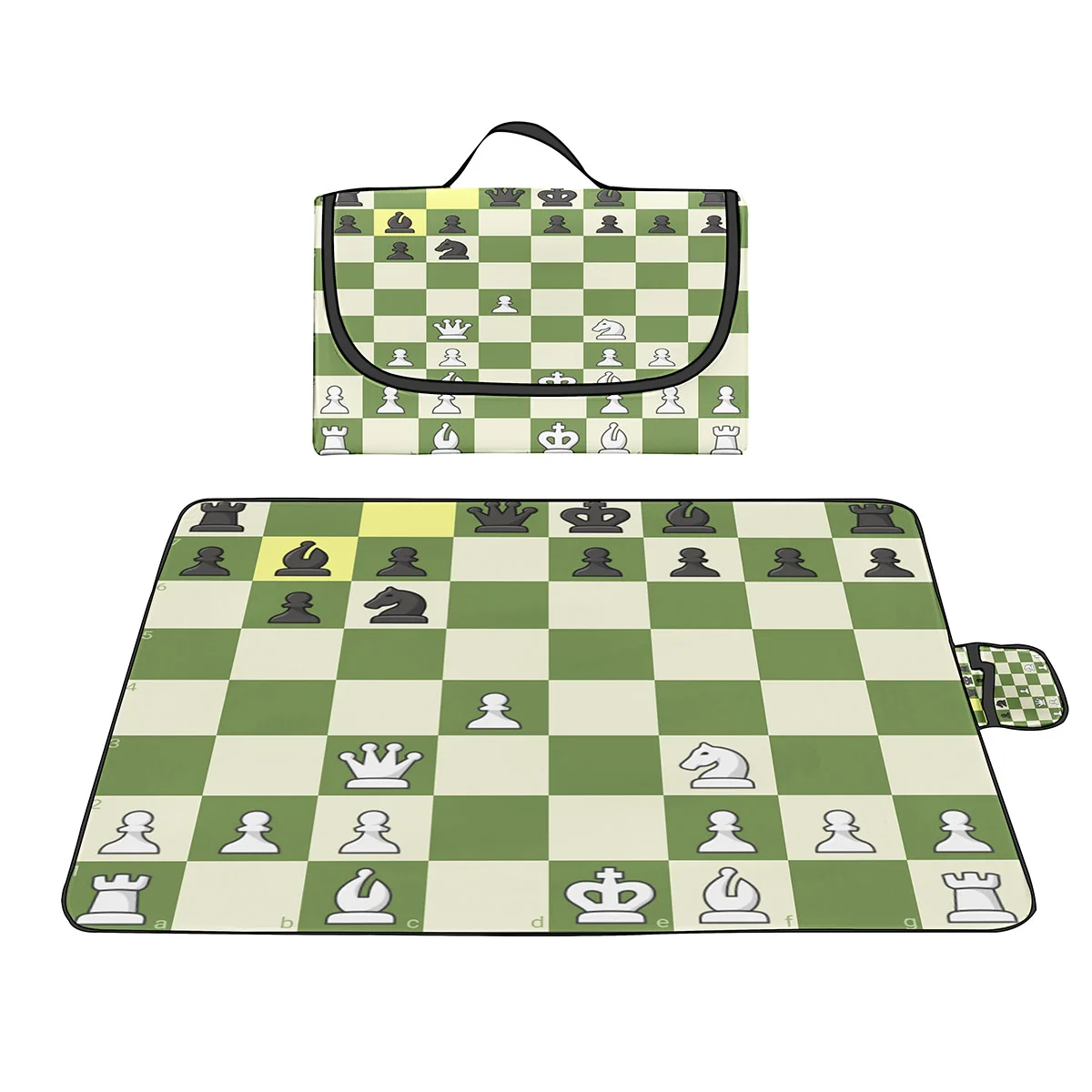 Chess Flying Chess Oxford Picnic Blankets Foldable Outdoor Camping Blanket Waterproof Sandproof Mat for Summer Beach,Park,Grass