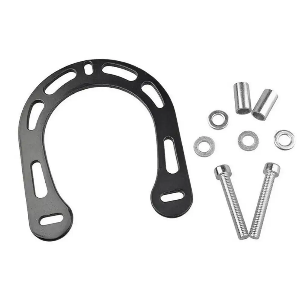 ملحقات ركوب الدراجات دراجة الفرامل الداعم الدراجة الجبلية مع مسامير فرامل على شكل حرف V تعزيز ورقة سبائك الألومنيوم متينة #3
