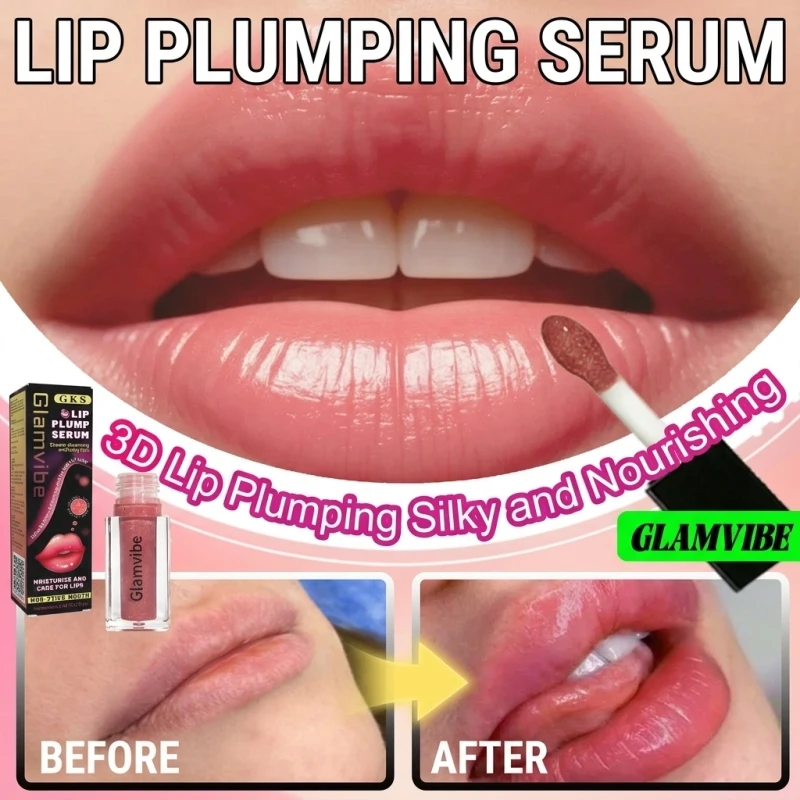 Dramatic Thin Lip Eraser Instant Pillow Pout Sculptor Deep Wrinkle Smoothing Serum Extreme Volumizing Gloss Oil Rapid Restore Dry Chapped Lips Hydrating Moisture Repair Intense Lip Line Destroyer Flawless Enhancer Makeup Care For Women