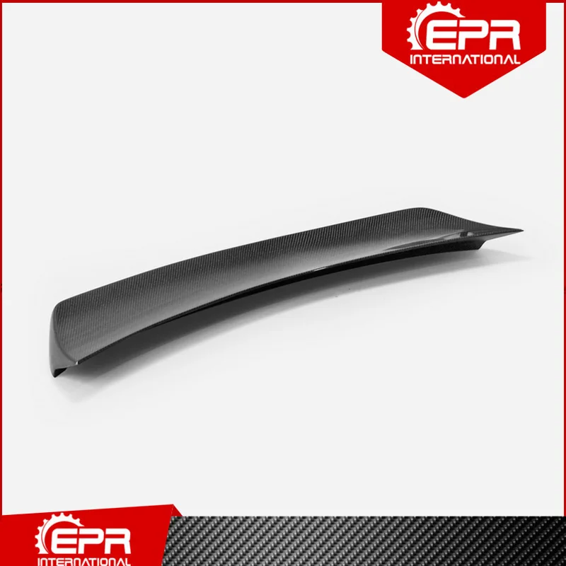 For Kia Stinger EPA Style Carbon Fiber Rear Spoiler Stinger Glossy Carbon Trunk Wing Kit Bootlid Lip Drift Tuning Trim BodyKits