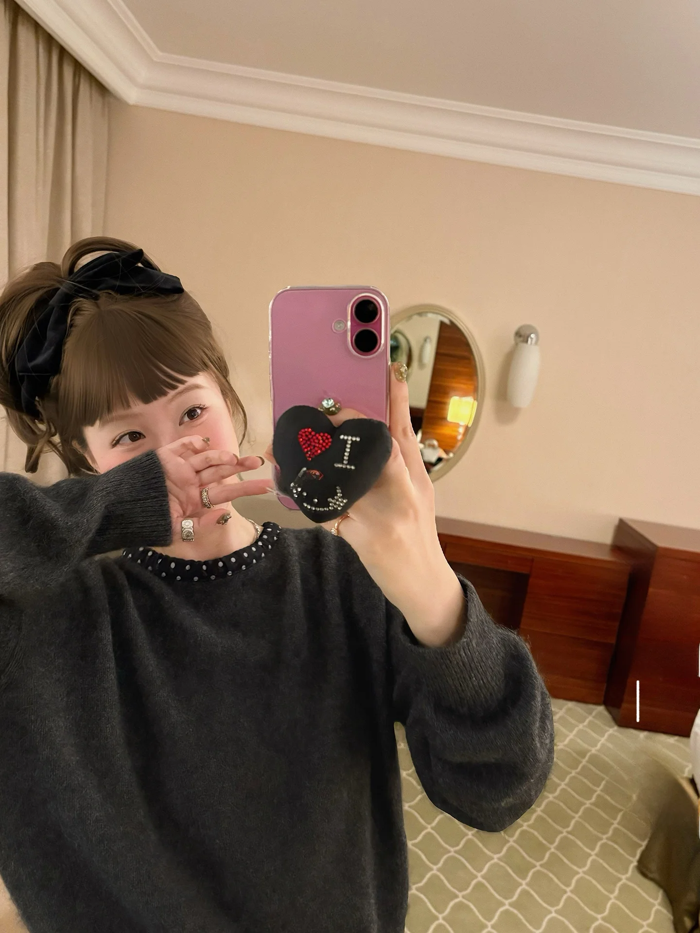 

Модный шерстяной свитер Vimas в горошек, стандартный крой, с длинными рукавами, для повседневной носки, чистый шерстяной материал, товар для электронной коммерции