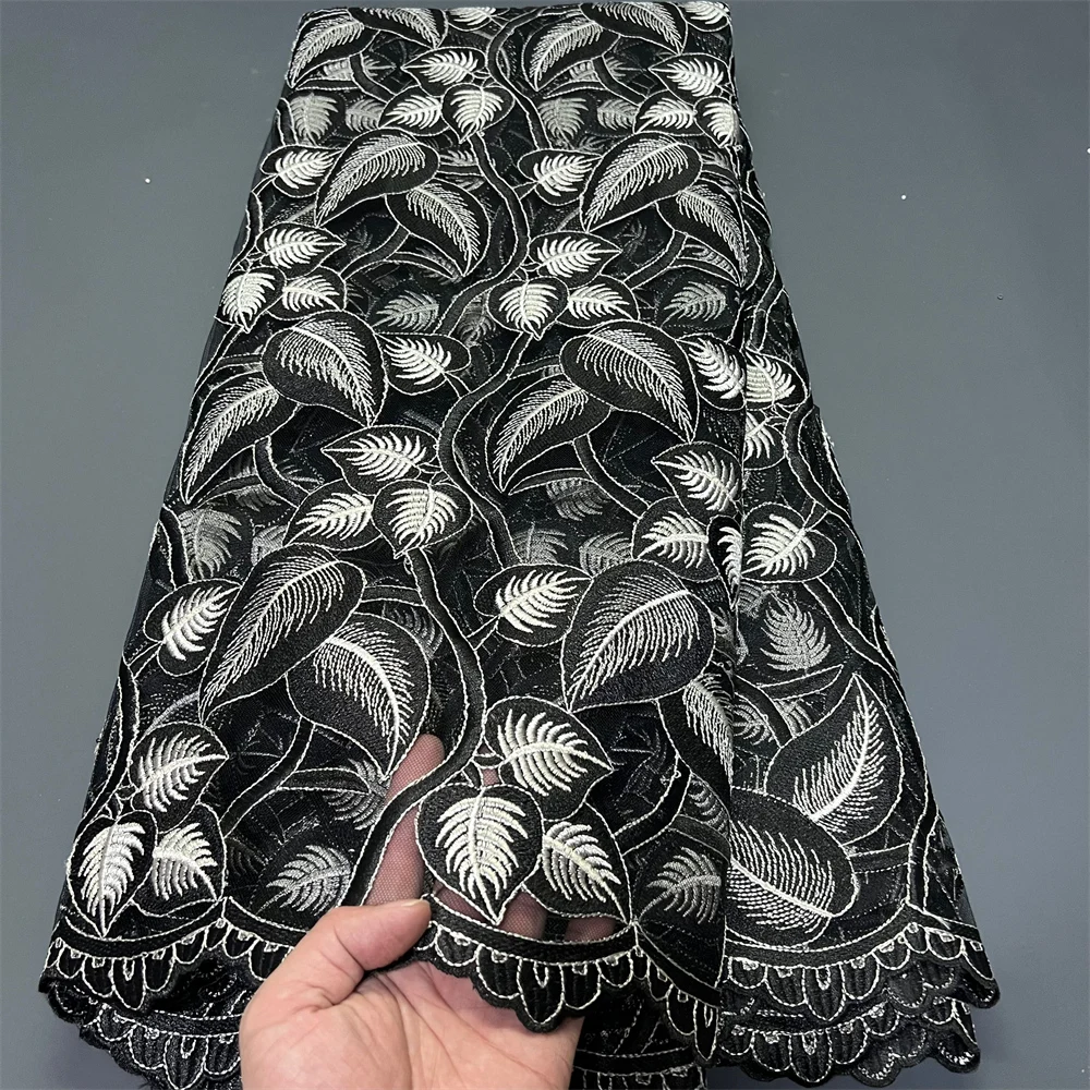 أحدث أقمشة الدانتيل الأفريقي 2025 جودة عالية، أقمشة بالمتر، ترتر، تول، فساتين زفاف، تطريز، شبكي، قماش، 5 ياردات