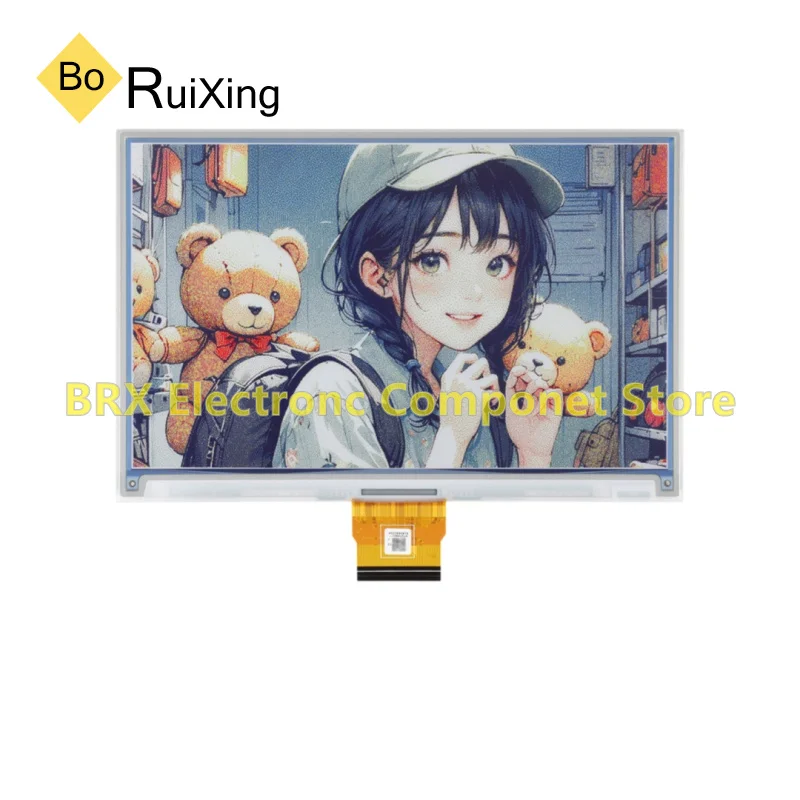 7.3-inch ink screen 800×480 color low-power low-blue-light SPI e-Paper display