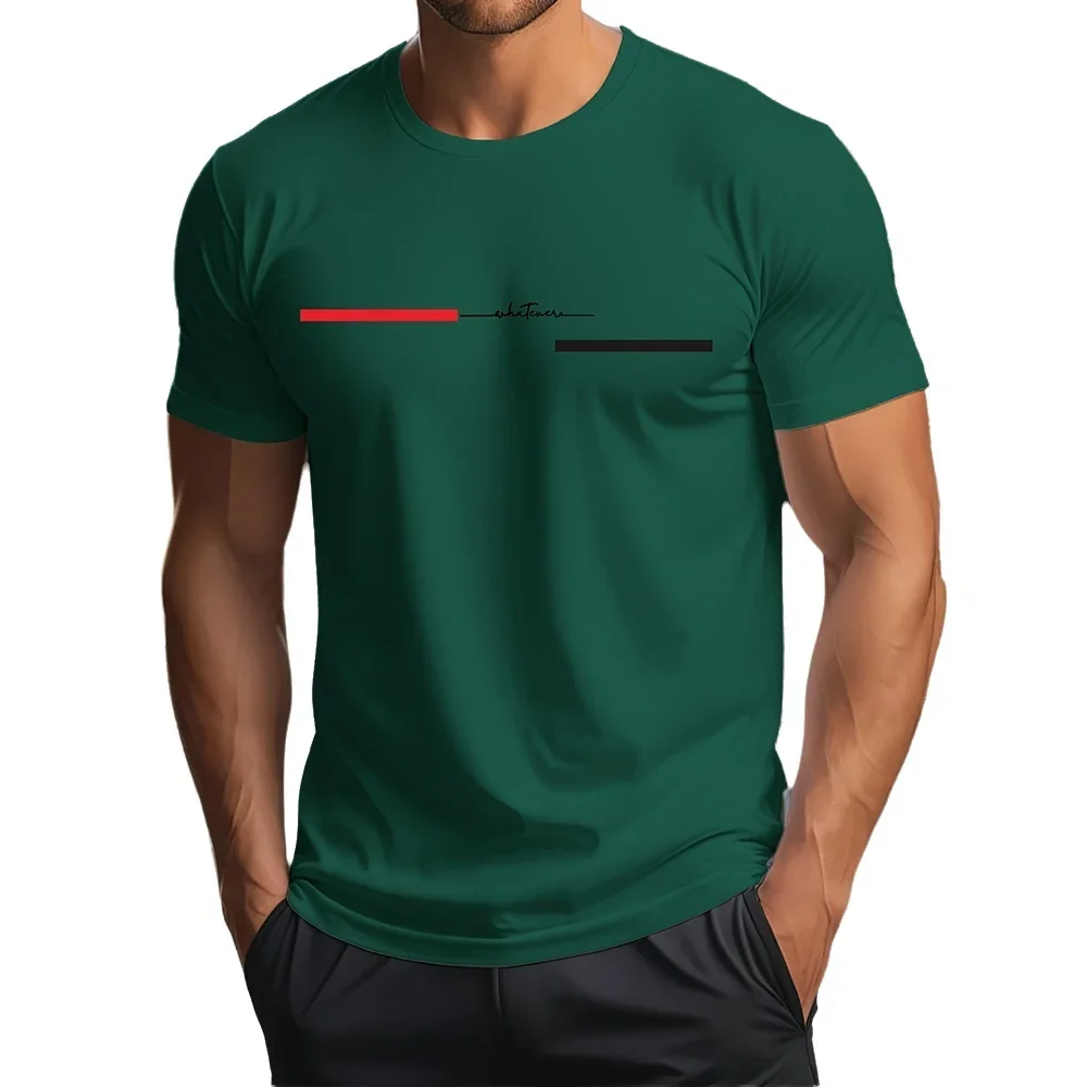 

2025 Summer New Popular Printed Series Tops T-Shirts Personalized Fashion Trendy Short-Sleeved Shirts for Men and Women