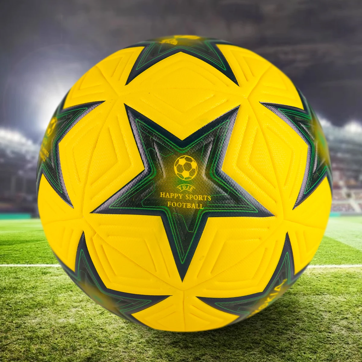 

MYOKIA Soccer new hand-applied leather without seams standard No. 5 soccer - official game weight - inflated to kick out durable