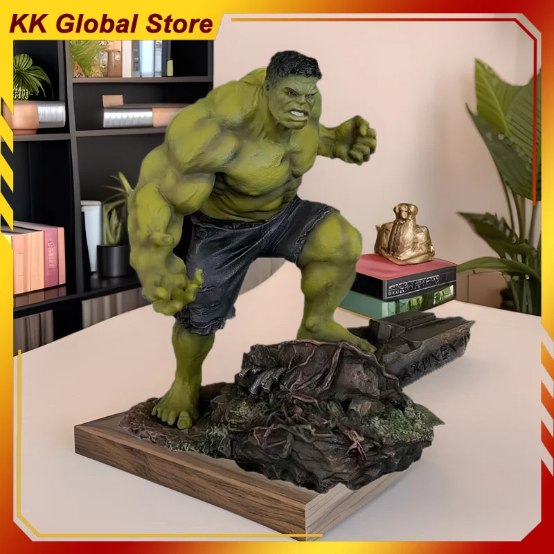 

The Incredible Hulk Robert Bruce Banner Avengers Anime Figure Peripherals Extra Large Statue Desktop Ornaments Birthday Gift Toy