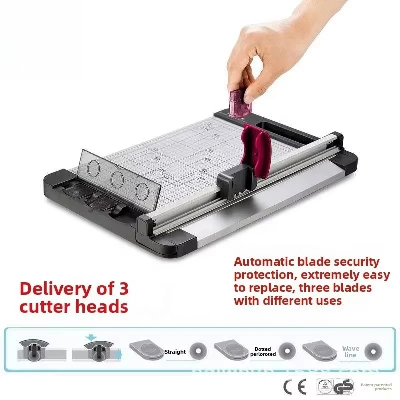 959-3 B4 A3 A4 Safe Manual Paper Cutter Cutting Blade Trimming Knife Photo/paper Trimmer