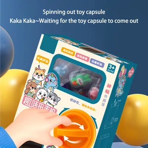 آلات Gashapon الشهيرة للأطفال ، ألعاب الكبسولة العشوائية ، آلة لف البيض ، علبة كرتون ، صندوق أعمى مفاجأة ، 6 قطع أفضل 6 مبيعات لعربات البيض - رقم 1