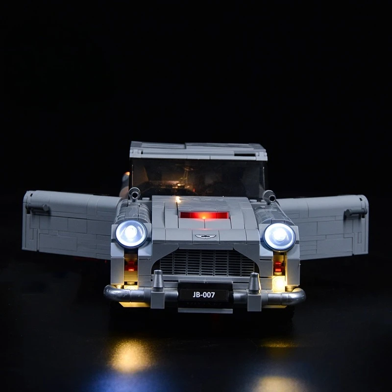 مجموعة إضاءة LED مناسبة لجيمس بوند أستون مارتن DB5 10262 (لا تشمل مكعبات البناء) #5