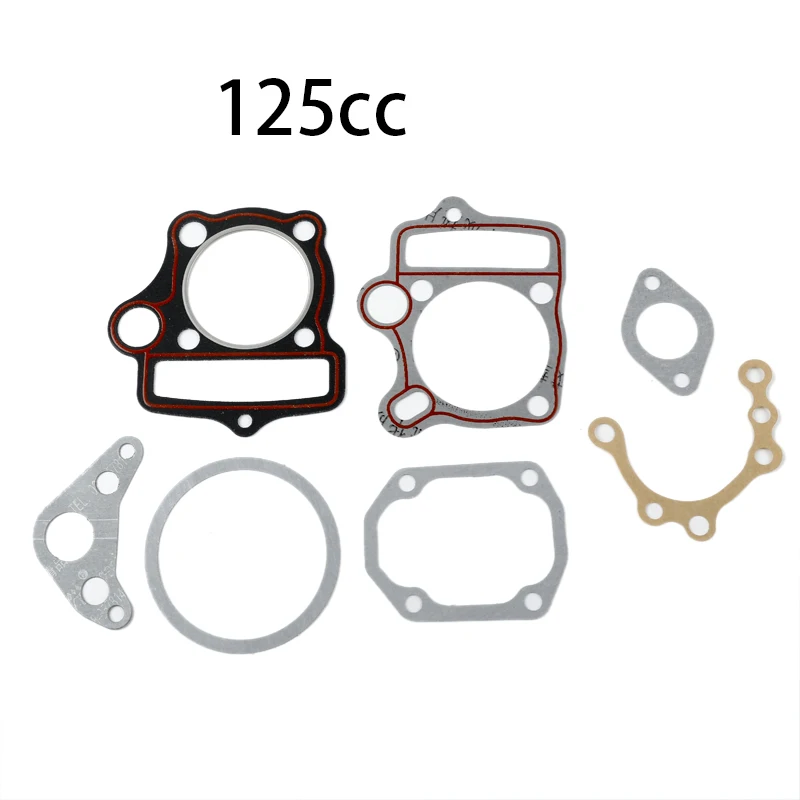 Nowy 70 90 110 125cc silnik poziomy uszczelki zestaw uszczelek tłoka cylindra dla zongshen loncin lifan kayo Dirt pitbike ATV Go