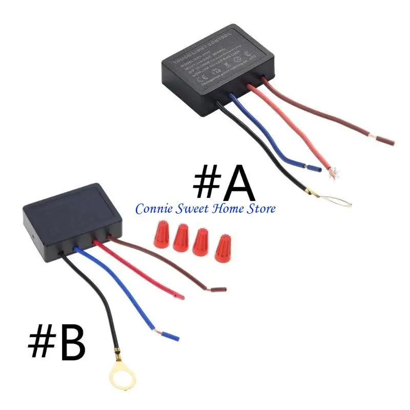 LXAF 3A touches Lamp Repair set touches Control Switchs 3A for LED Tables lamp Easy-to-Use touches Control Three Brightness