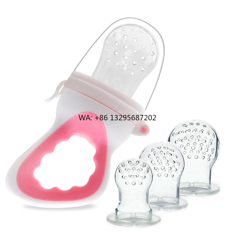 

50 шт., силиконовая детская кормушка для свежих фруктов Helpcook с 3 размерами, формы для грудного молока, мороженого для прорезывания зубов ребенка