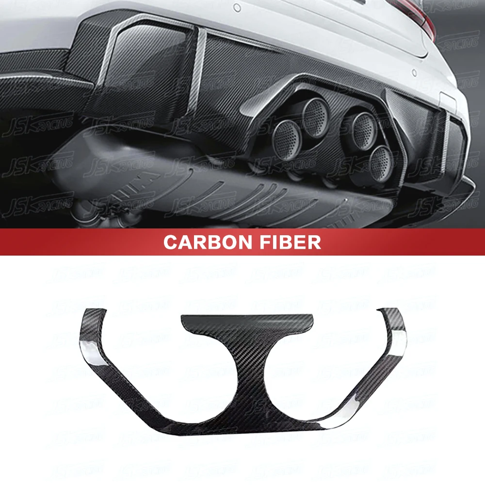 M-P Style Real Carbon Fiber Middle Outlet Exhaust Floor For Bmw 4 Series G82 M4 2021