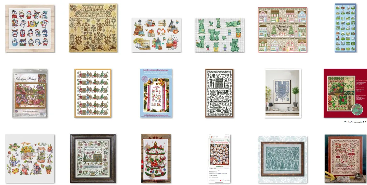 

Puzzle of Sumatra Patterns and Squirrels Embroidery Cross Stitch Kits Craft DIY Needlework Cotton Canvas High-quality