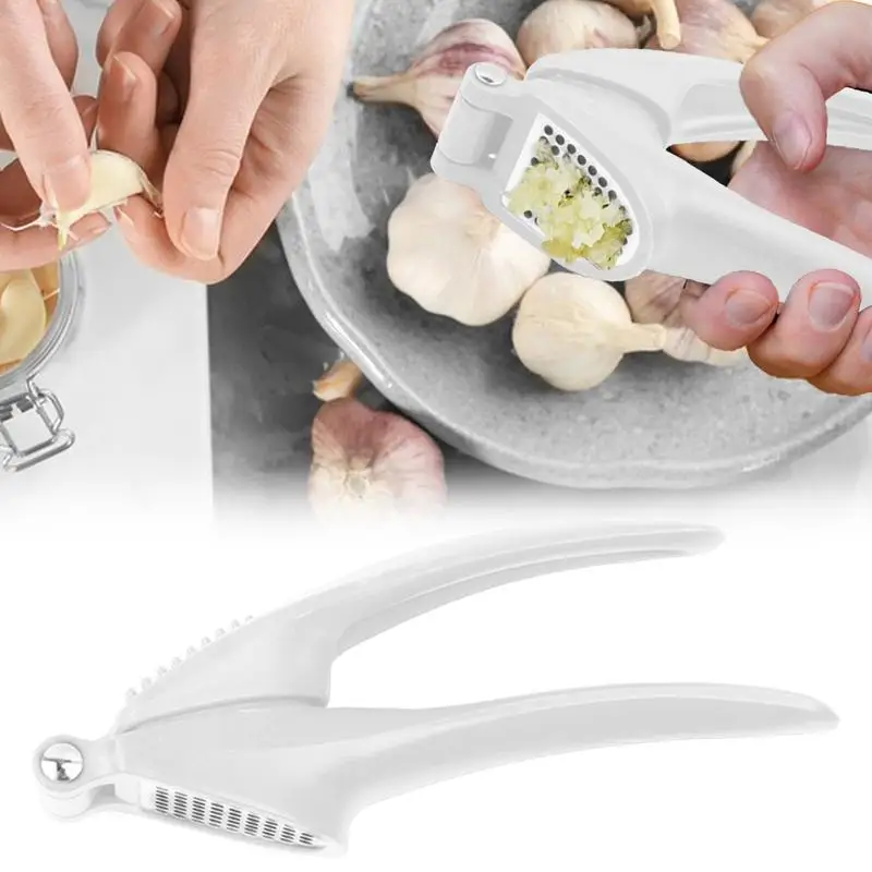 Garlic Press Kitchen Garlic Mincer Crusher Squeezer Ergonomic Handle Manual Tool Easy-Squeeze Kitchen & Household Tool For