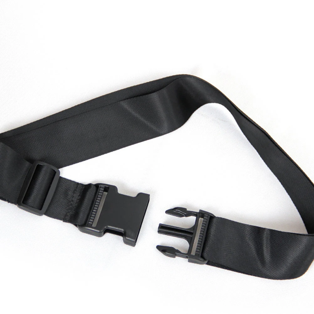 

Wheelchair Safety Belt Black Anti Slip for Patients Positioning Straps Strong Load Bearing Capacity Washable Nursing
