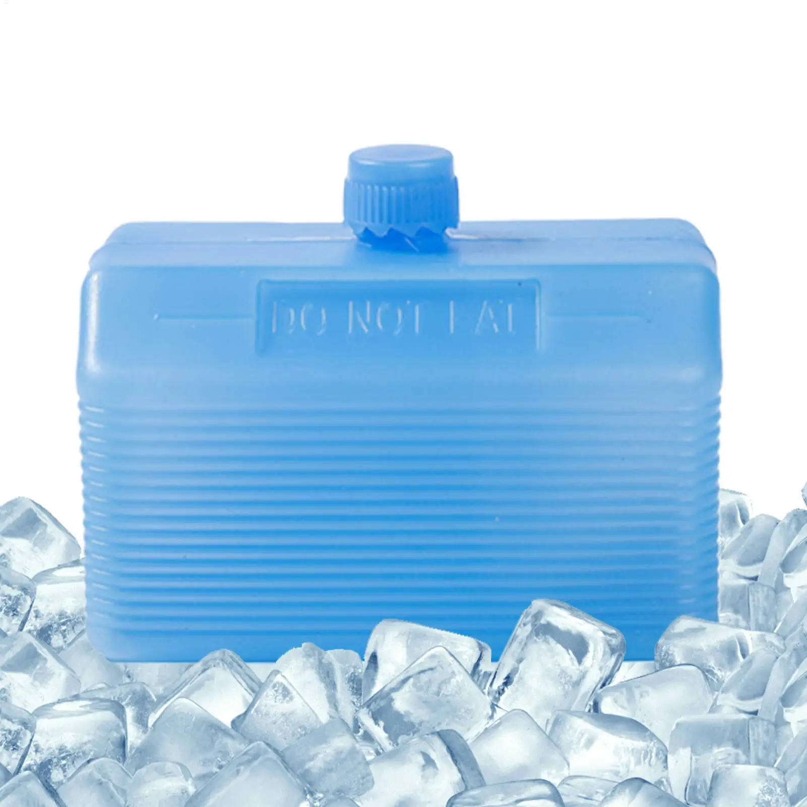 7x3x7cm/10x6x6cm Portable Reusable Ice Box New Keep Fresh Refrigeration Refrigerated Shipping Cooling Box HDPE Picnic Cooler Box