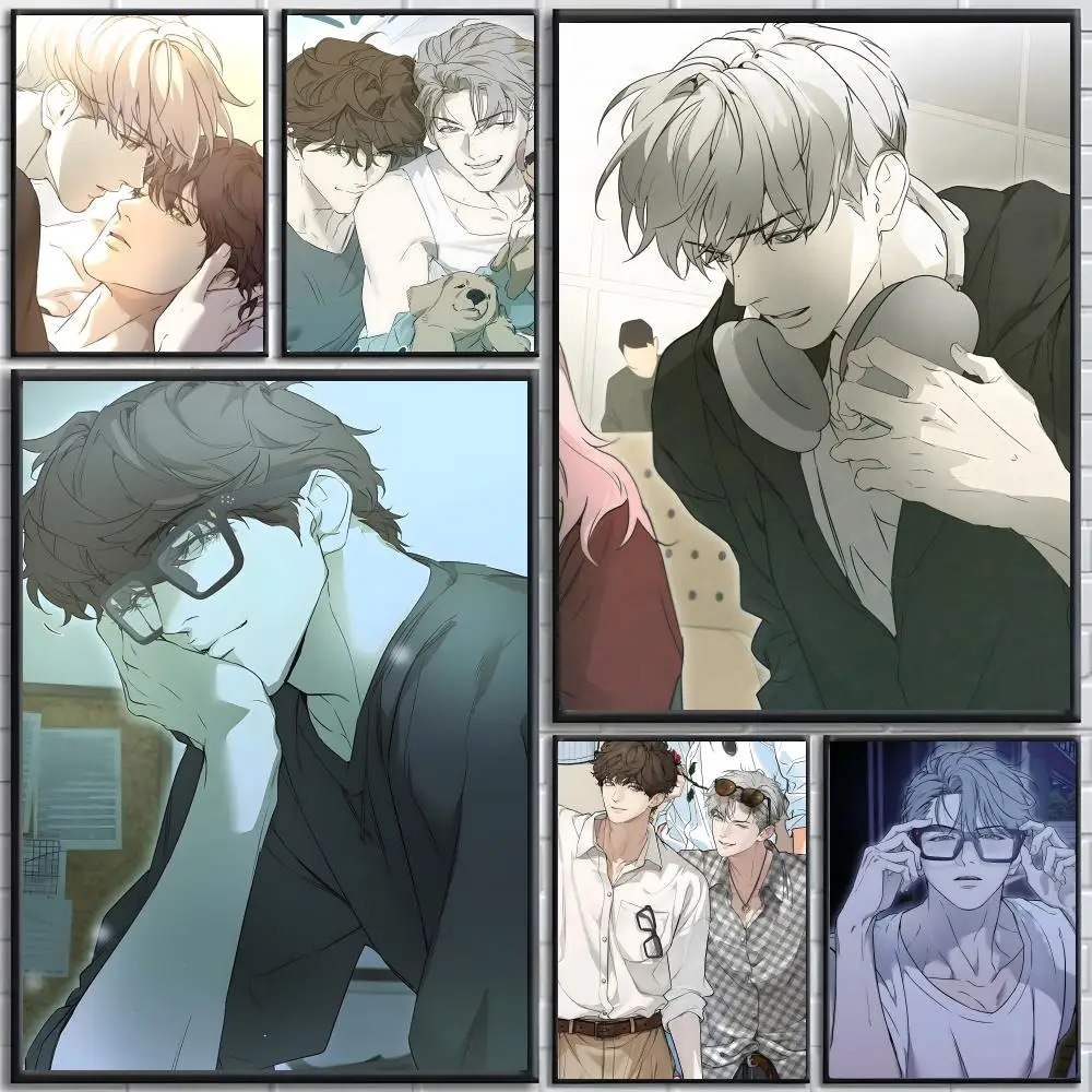 Webtoon Nerd Project Poster Bedroom and living room posters, canvas paintings, wall art, home decoration