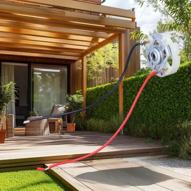 

Один комплект держателя угольной щетки и провода для двигателя RS550 HC683LG HC685LG KV3SFN