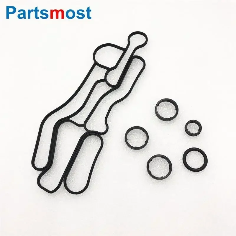 O\'RING GASKET SET OF OIL COOLER LR013149 LR040738 LR061969 FOR LAND ROVER DISCOVERY 4 RANGE ROVER SPORT 3.0 V6 LR013151 161 162