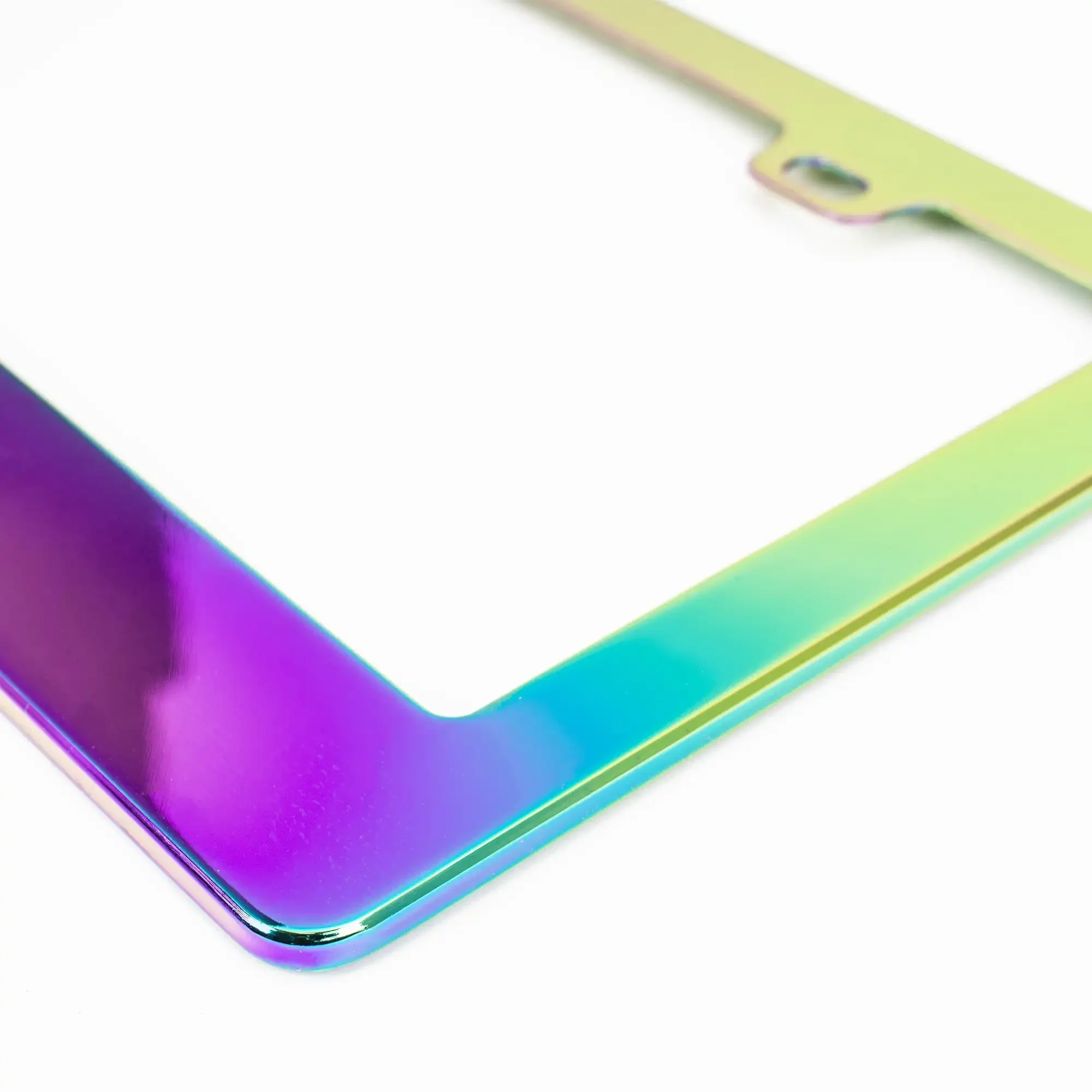 กรอบป้ายทะเบียนโลหะโครเมียมสากล, คาเมเลี่ยน,ติดตั้งง่าย