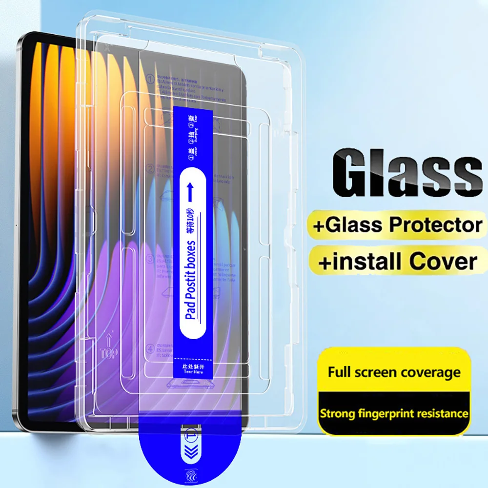 2PCS Dust Free Tempered Glass Screen Protector For Xioami Mi Pad 8 Pro 11.2 2026 Protective Film Xioami Pad 7S 6S 5 7 6 Pro 11