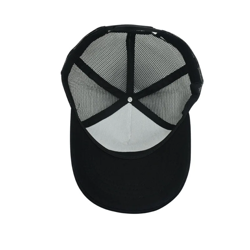 Custom Logo Basic 5 Panel Mesh Hat For Women Summer Sunshade Breathable Baseball Caps Men Outdoor Sport Truck Dad Cap