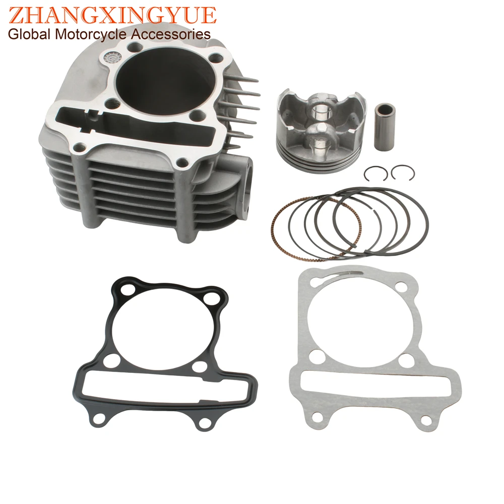63mm 4V GY6 Racing Big Bore Cylinder Kit For Kymco Agility Heroism People Jockey G3 G4 SR 125 Vivio125 125cc Upgrade To 200cc 4T