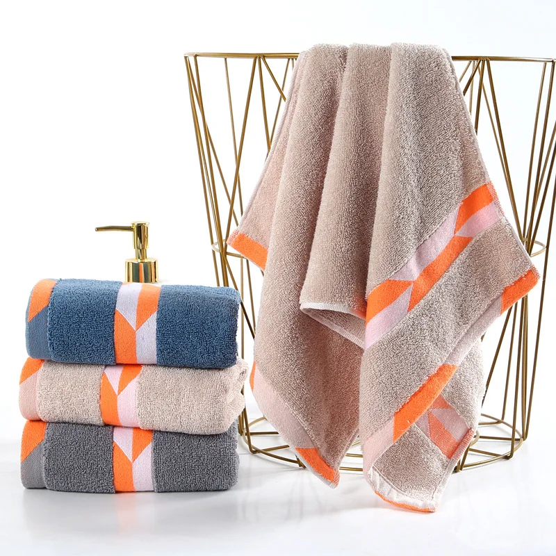 

Soft Towel Embroideried Face Bath Towels Large Strong Water Absorption For Adults Quick-Dry Thicken Soft Face Towels Absorbent