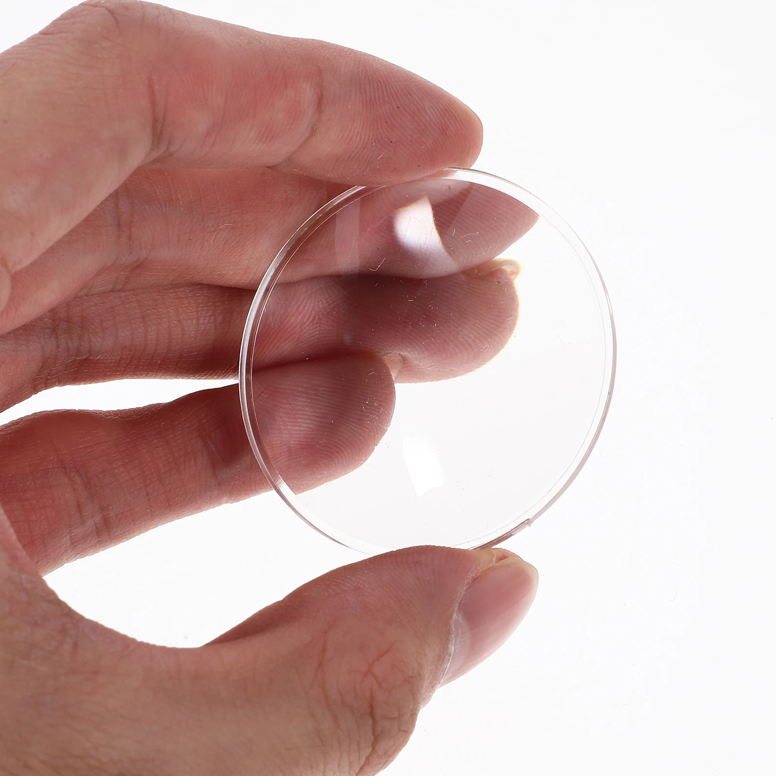 

6 Pcs Biconvex Lens Magnifying Mirror Lenses Double Physics Teaching Acrylic Optics Kits