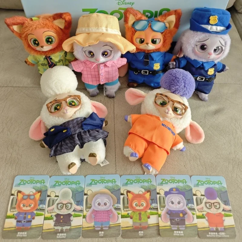 

Зверополис слепая коробка виниловая кукла милый Ник Джуди фигурка тайна коллекционная модель игрушка для фанатов мультфильмов подарок