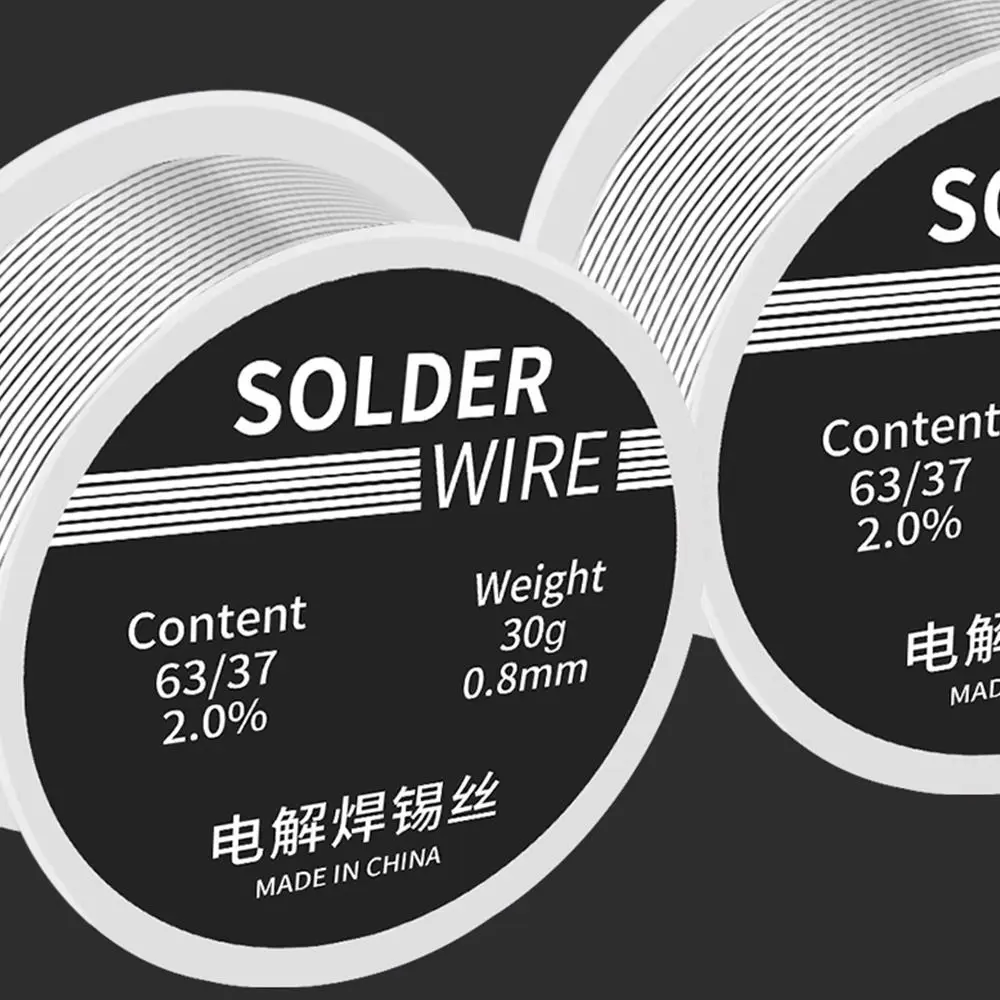 

30g 0.8mm Accessories High Purity Low-melting Rosin Corel Solder Soldering Wire Roll Welding Wire Lighter Solder Wire